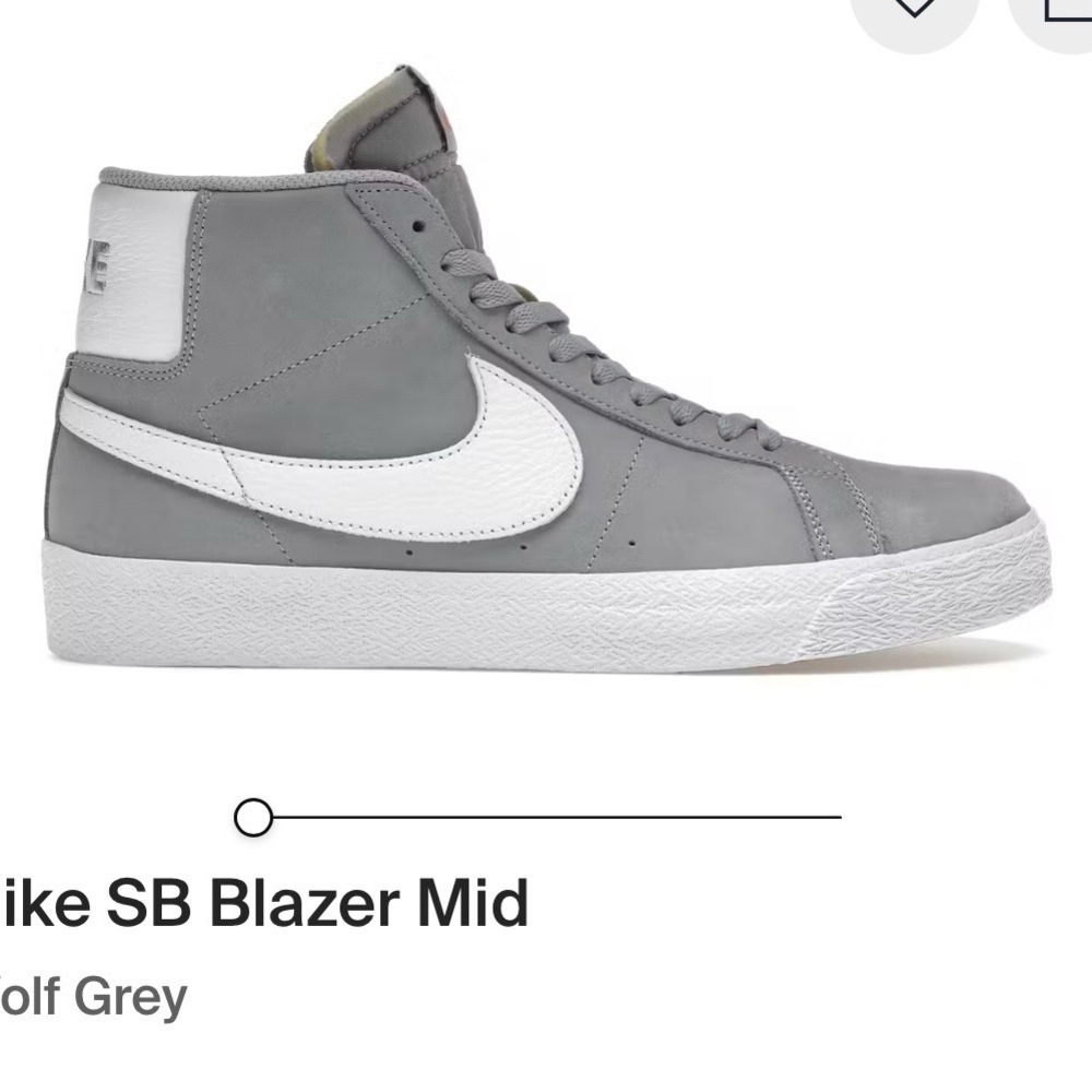 Nike SB Blazer Mid wolf grey - Picture 3 of 6